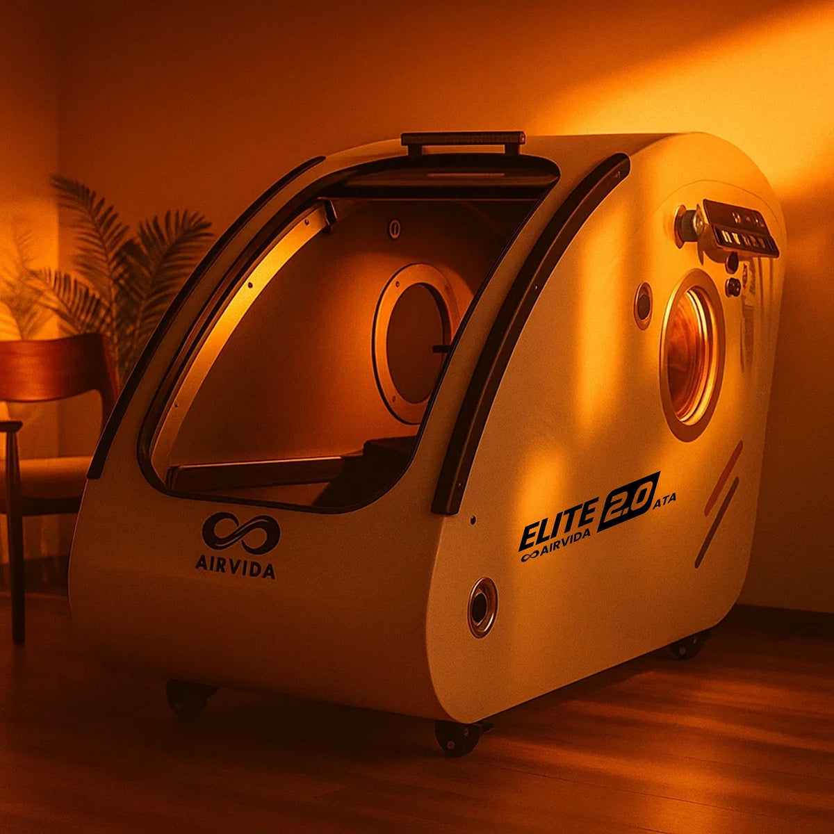 Airvida Elite Sitting Hard Shell Hyperbaric Chamber | 1.3–2.0 ATA