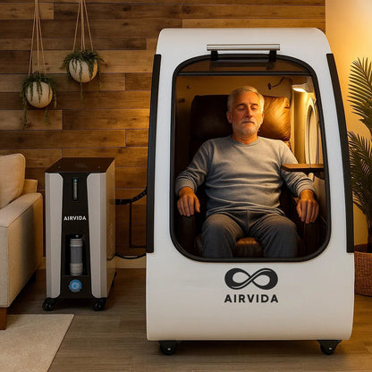 Airvida Elite Sitting Hard Shell Hyperbaric Chamber | 1.3–2.0 ATA