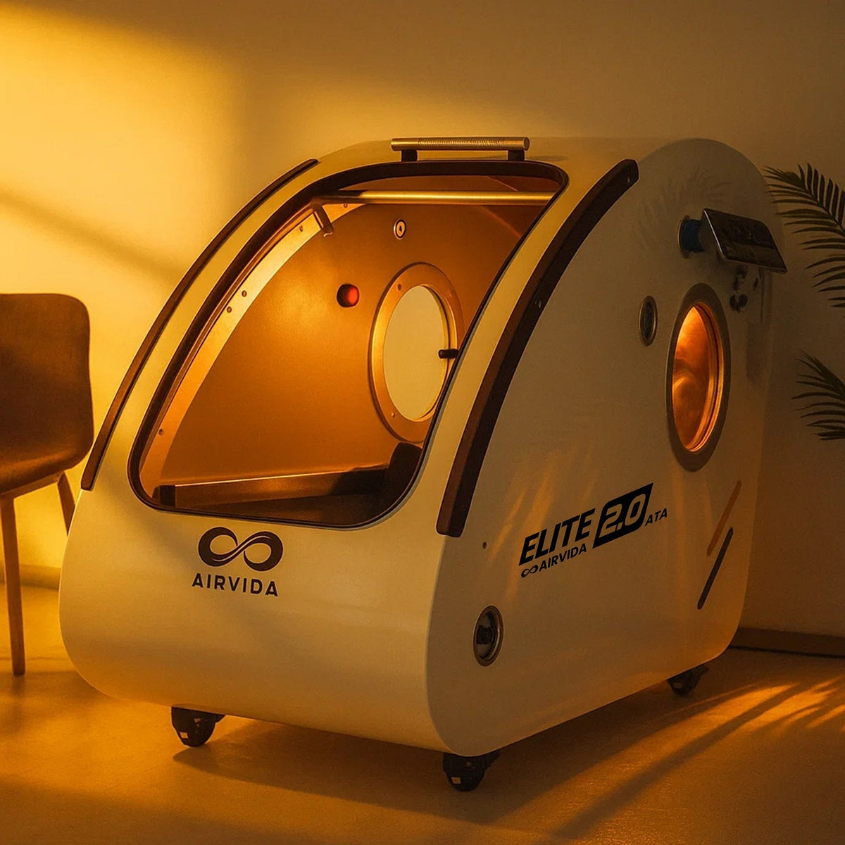 Airvida Elite Sitting Hard Shell Hyperbaric Chamber | 1.3–2.0 ATA