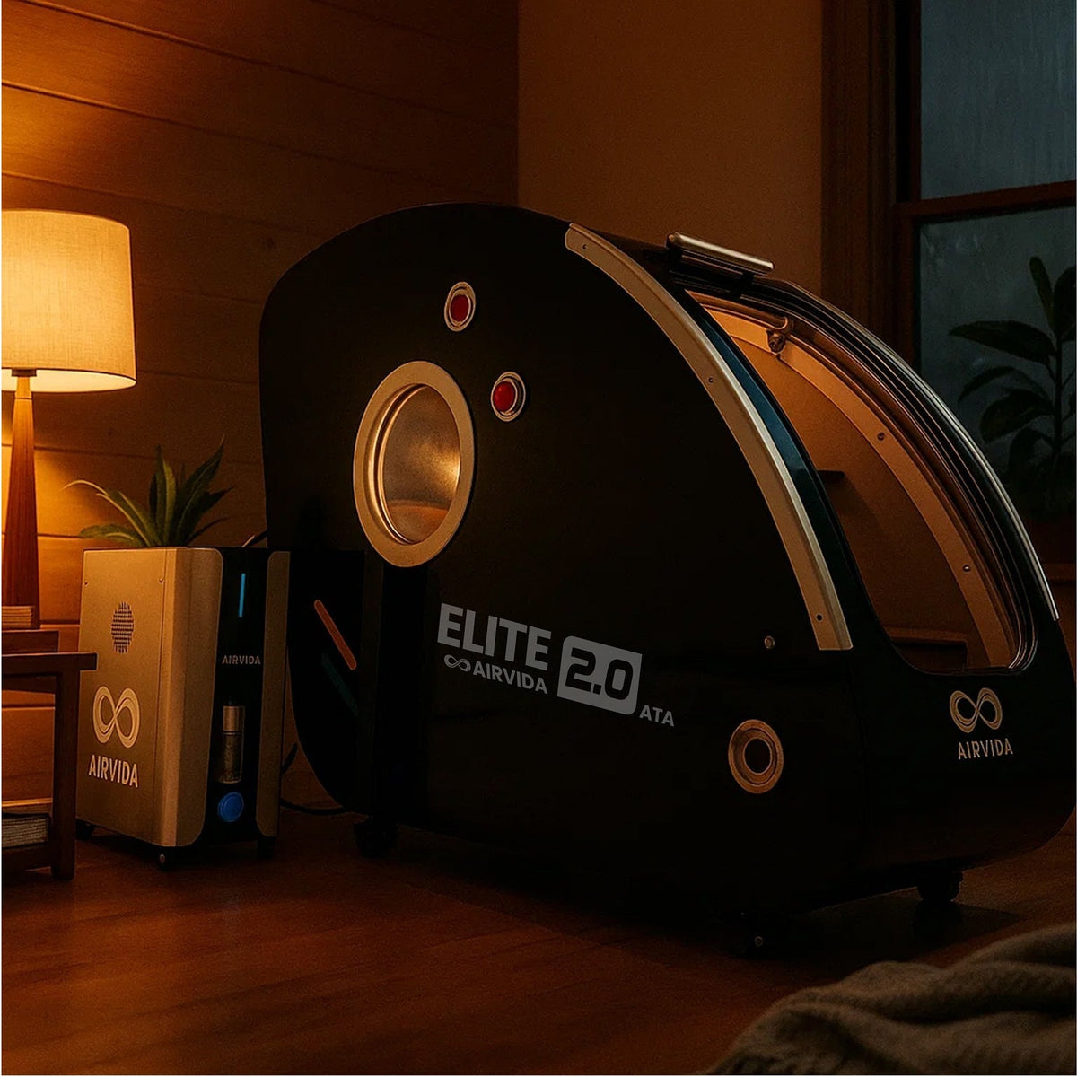 Airvida Elite Sitting Hard Shell Hyperbaric Chamber | 1.3–2.0 ATA