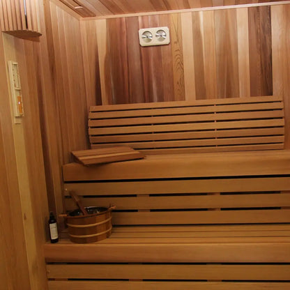 Carbon Smart 7' x 7' x 8' Thermo Poplar Indoor Sauna Kit