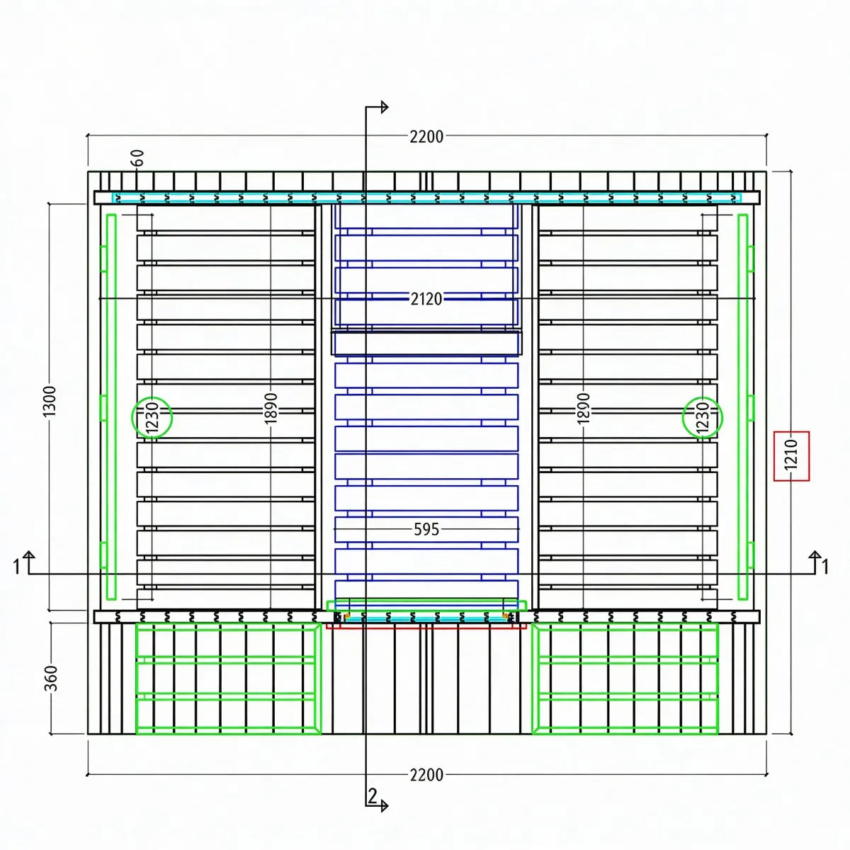Finnish Sauna Builders Helsinki 4-Person Barrel Sauna with Terrace & 8kW WiFi Heater