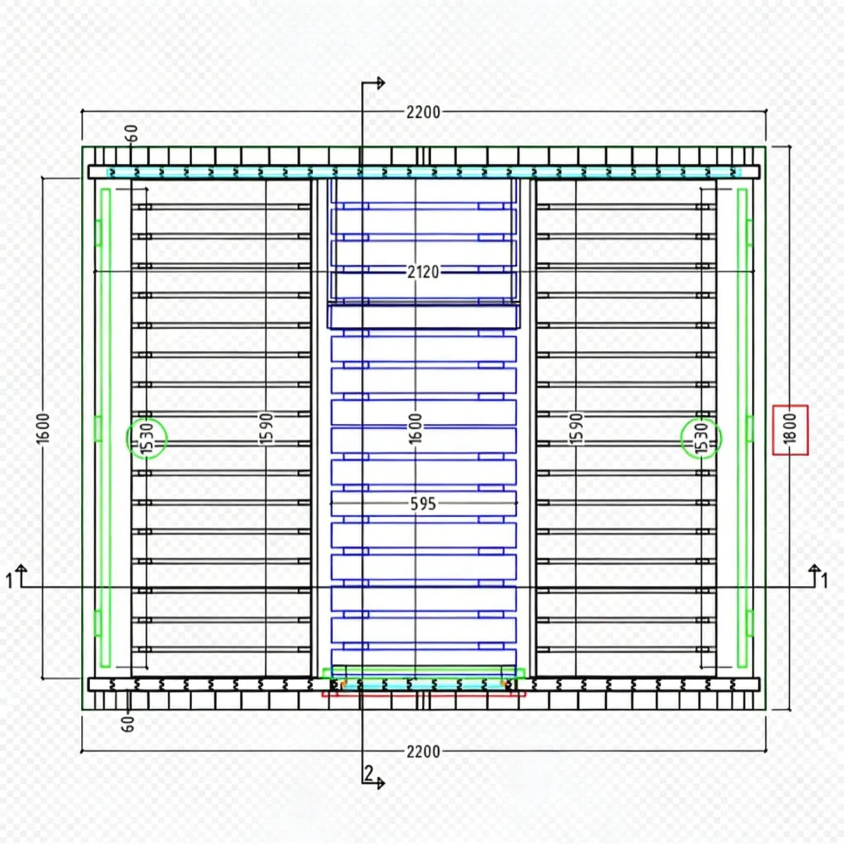 Finnish Sauna Builders Tampere 4-Person Barrel Sauna with 8kW WiFi Heater