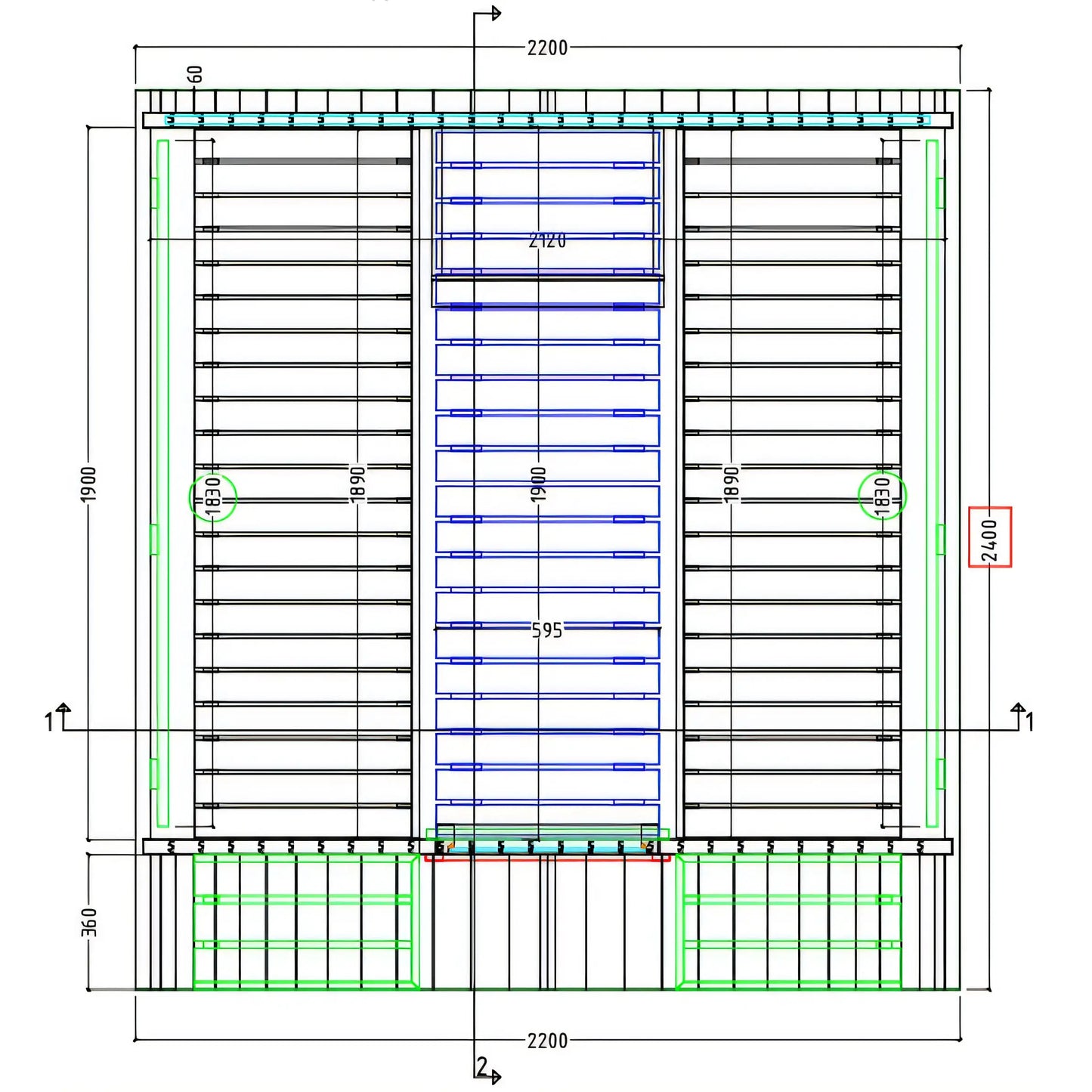 Finnish Sauna Builders Turku 6-Person Barrel Sauna with Terrace & 8kW WiFi Heater