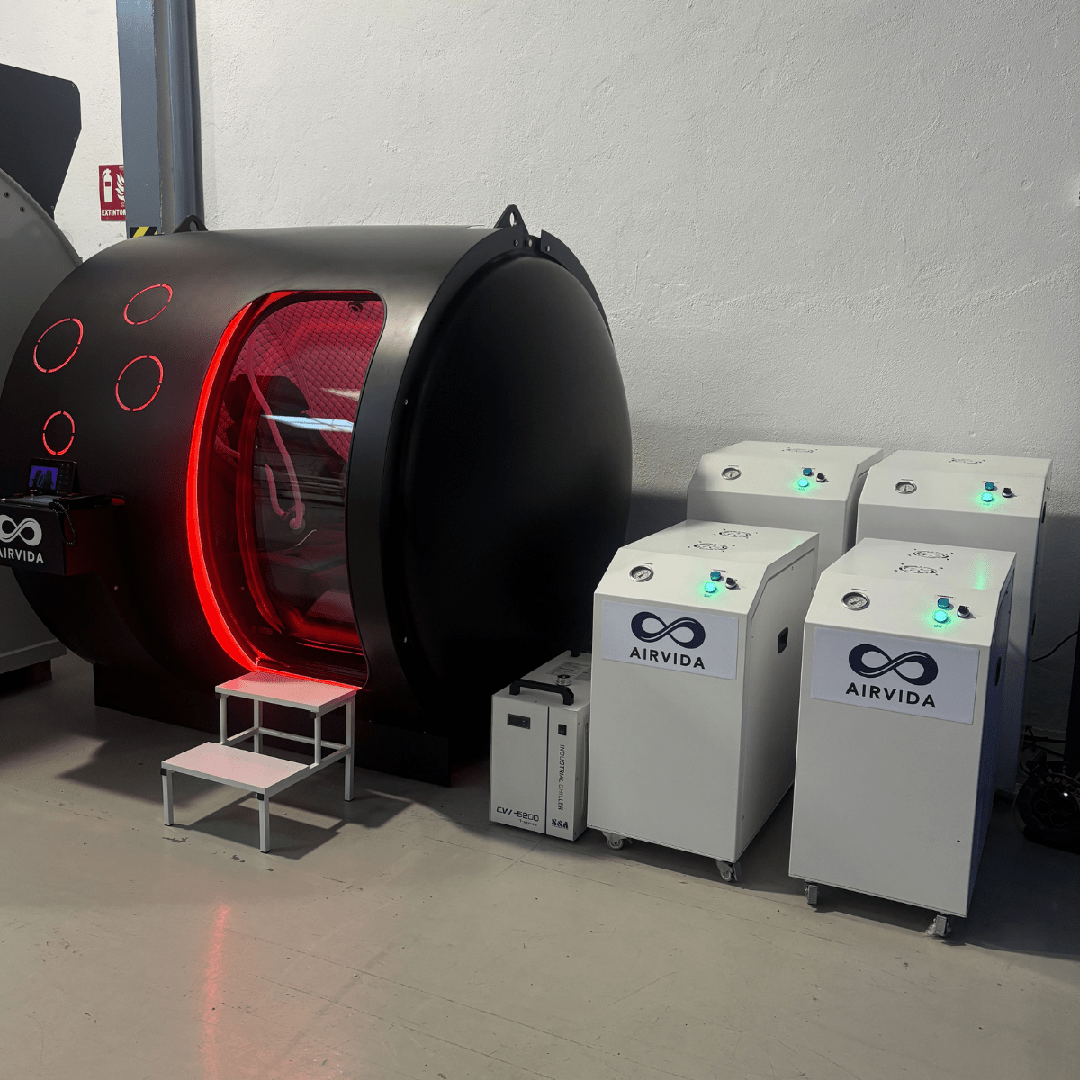 2.0 ATA Hardshell Multiplace Hyperbaric Chamber with BIBS