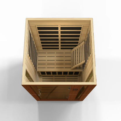 Dynamic Canadian Hemlock S-Shaped Sauna Backrest – 2 Pack