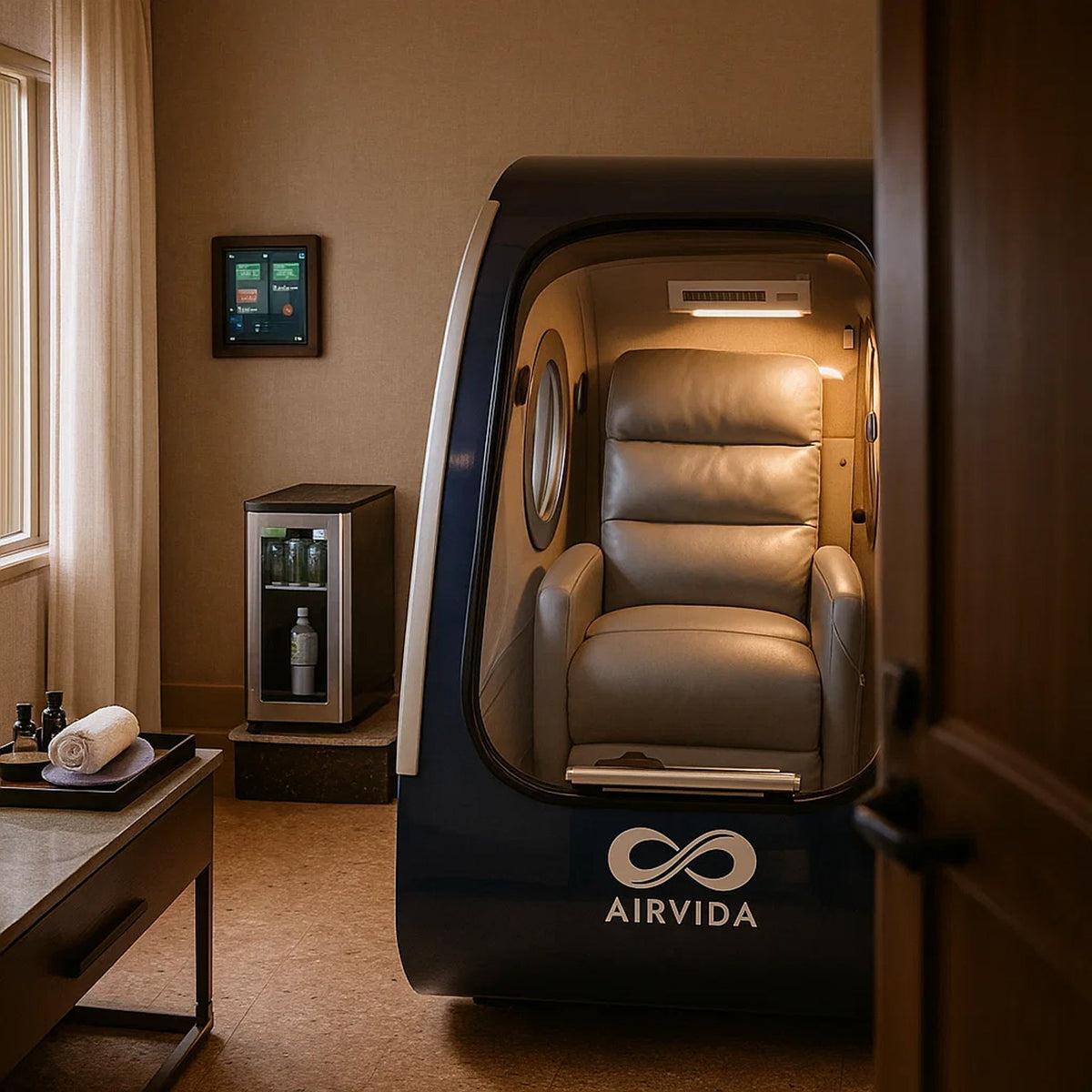 Airvida Elite Sitting Hard Shell Hyperbaric Chamber | 1.3–2.0 ATA