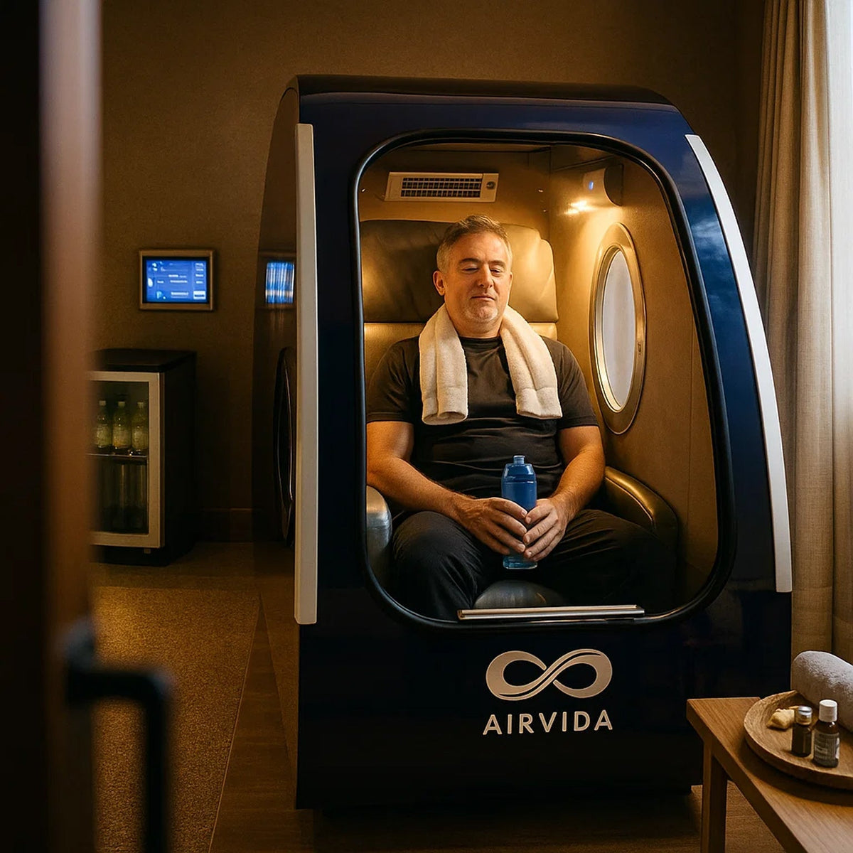 Airvida Elite Sitting Hard Shell Hyperbaric Chamber | 1.3–2.0 ATA