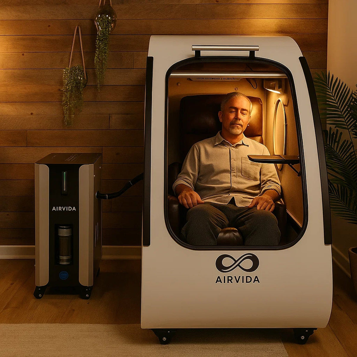 Airvida Elite Sitting Hard Shell Hyperbaric Chamber | 1.3–2.0 ATA